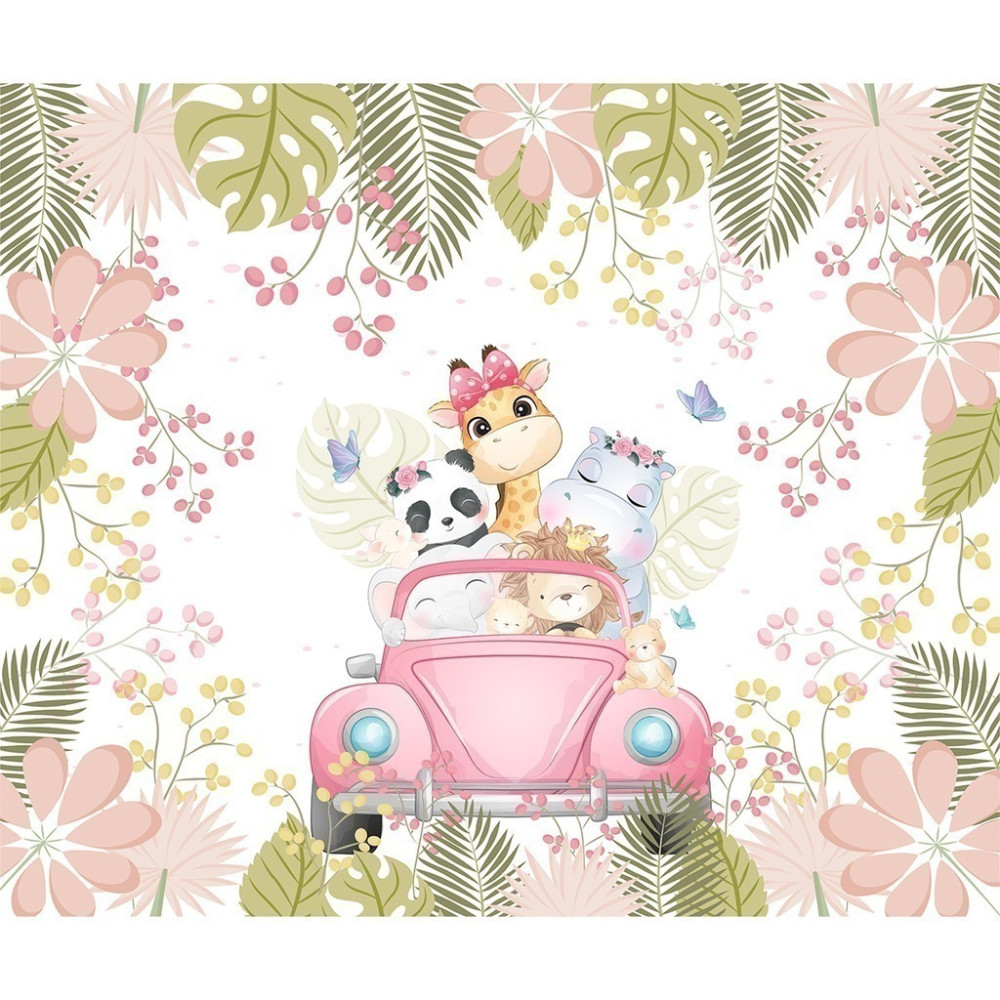 Papel De Parede Personalizado Bichinhos na Primavera Papel De Parede Personalizado Bichinhos na Primavera