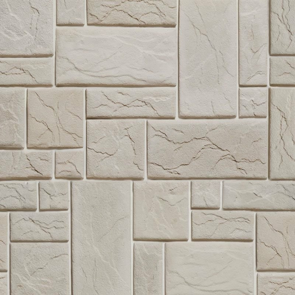 Papel de Parede Pedras Bege Acinzentado