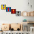Kit de Placas Decorativas Super Heróis
