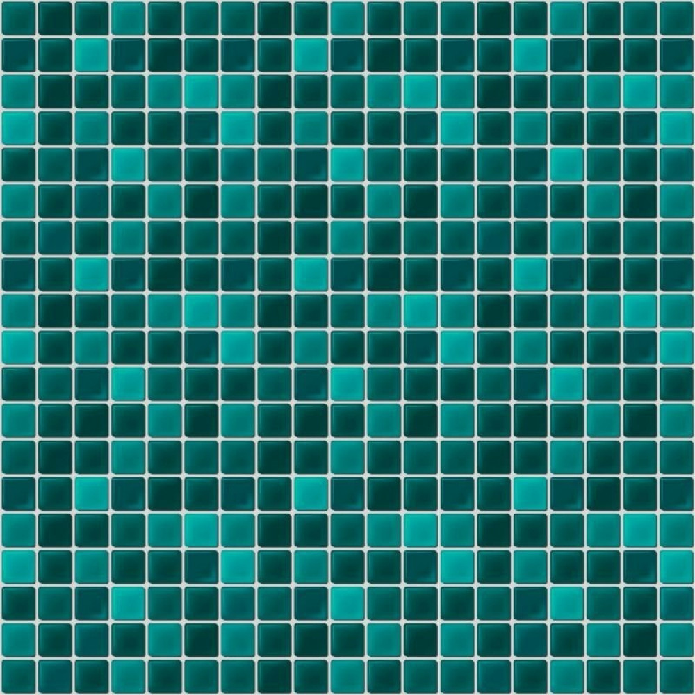 Papel de Parede Pastilhas em Tons de Verde