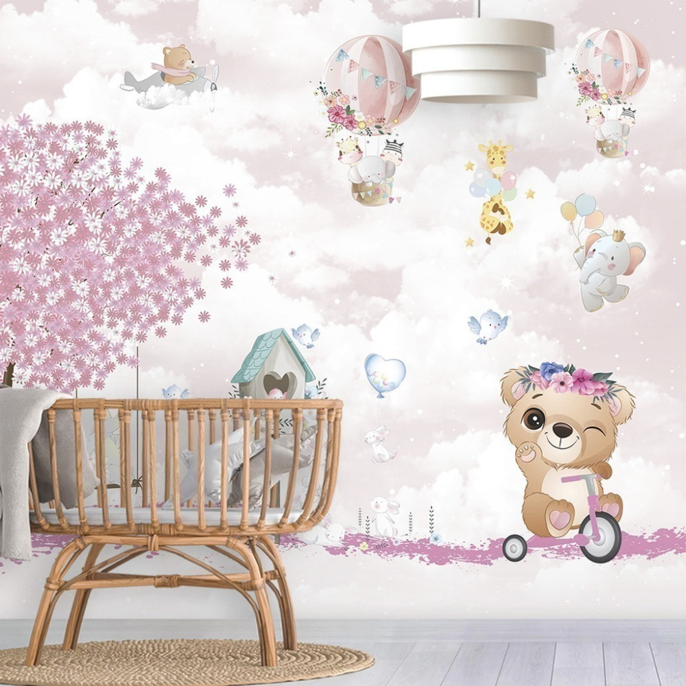 Papel De Parede Personalizado Bichinhos Baloeiros