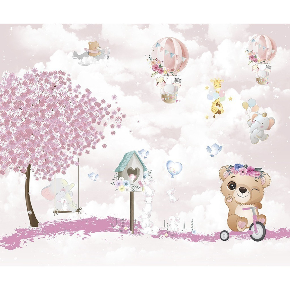 Papel De Parede Personalizado Bichinhos Baloeiros