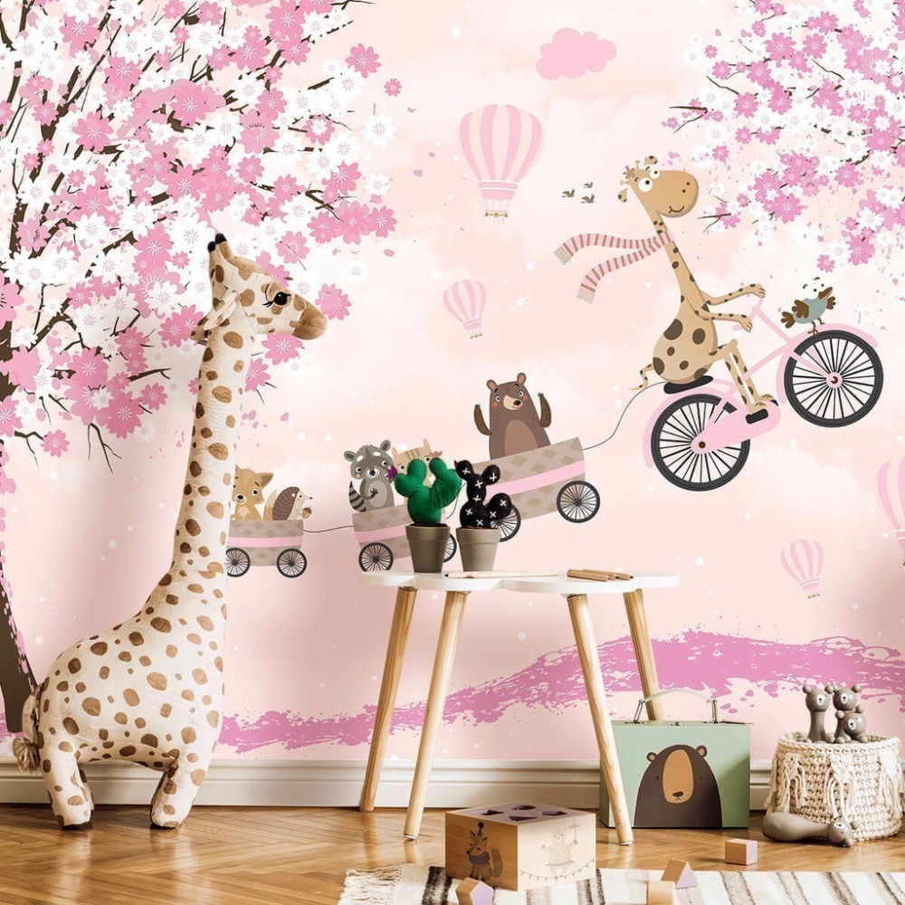 Papel De Parede Personalizado Bichinhos Passeio Mágico Papel De Parede Personalizado Bichinhos Passeio Mágico