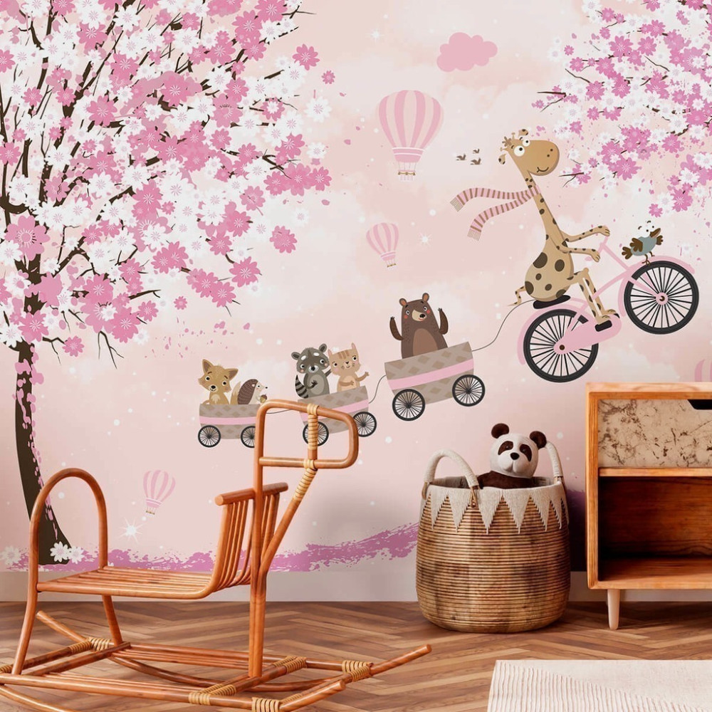 Papel De Parede Personalizado Bichinhos Passeio Mágico Papel De Parede Personalizado Bichinhos Passeio Mágico
