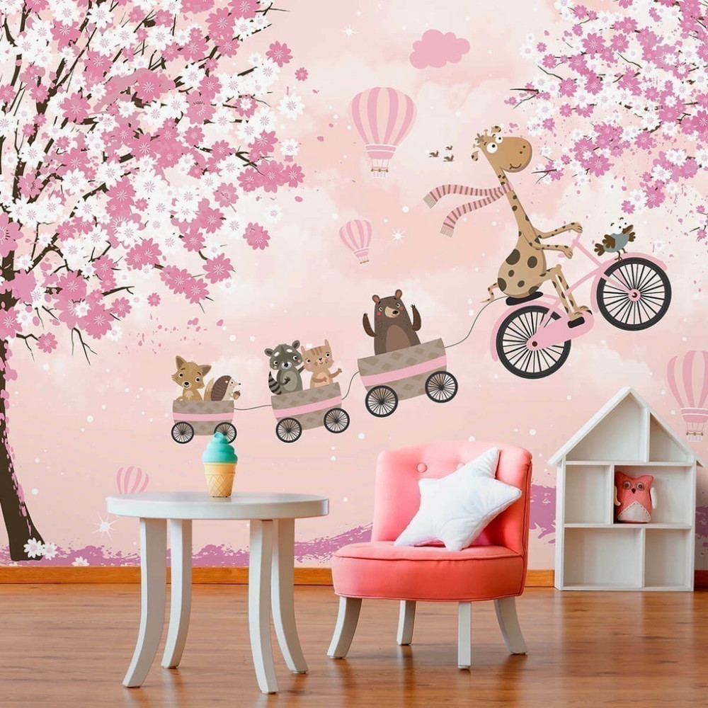 Papel De Parede Personalizado Bichinhos Passeio Mágico Papel De Parede Personalizado Bichinhos Passeio Mágico