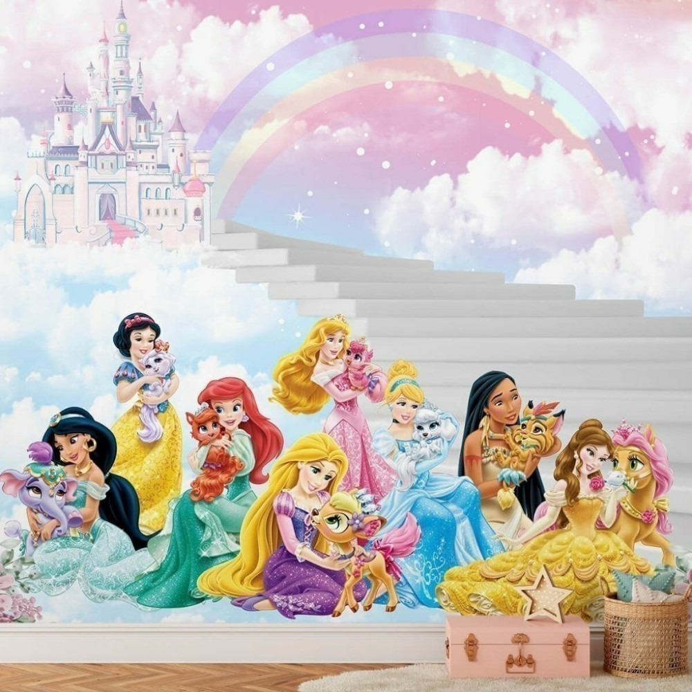 Papel De Parede Personalizado Princesas Lindas