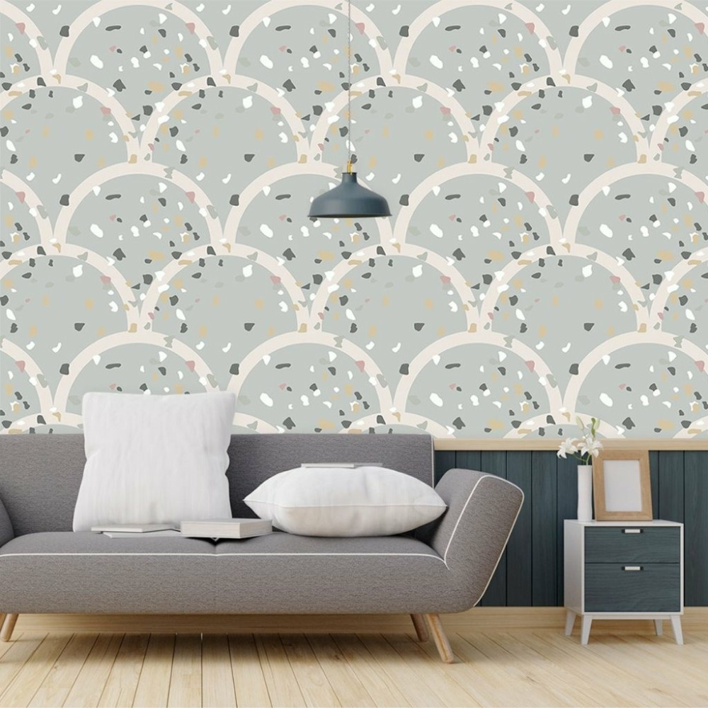 Papel De Parede Personalizado Granilite e Escamas Papel De Parede Personalizado Granilite e Escamas