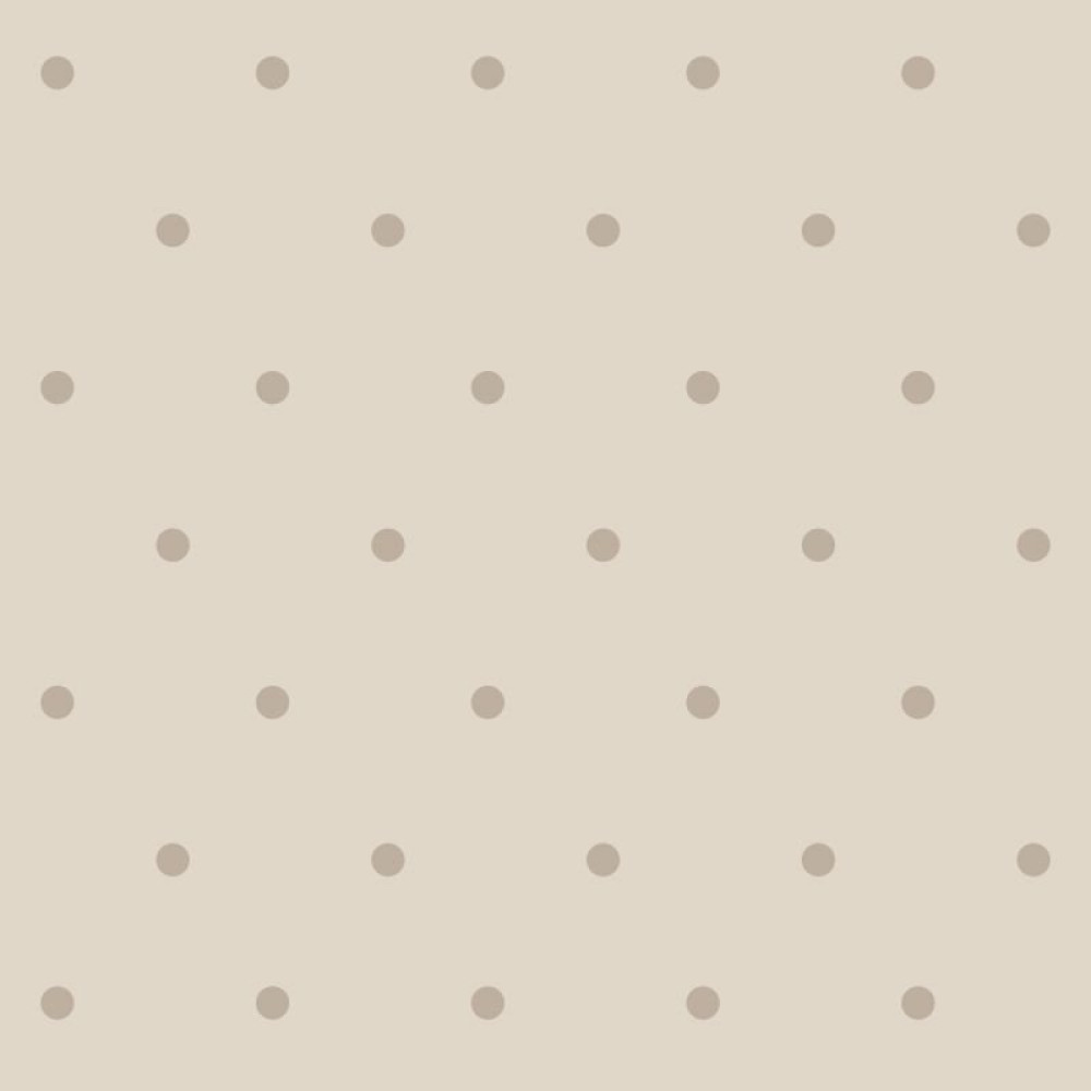 Papel de Parede Poá Marrom e Bege
