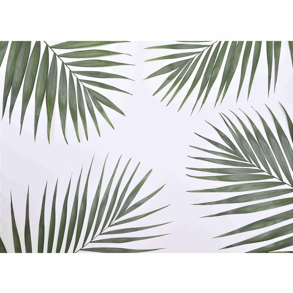 Papel De Parede Personalizado Folhas Verdes