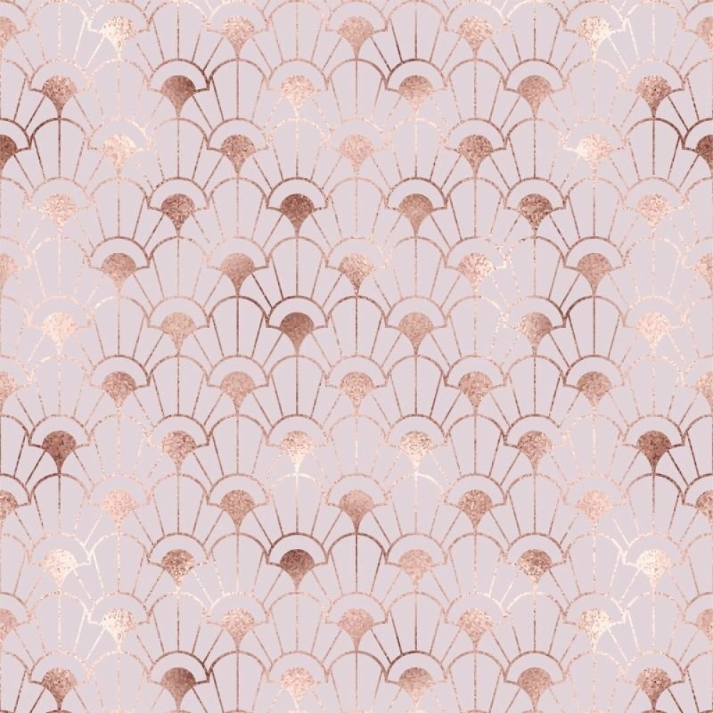 Papel de Parede Geométrico Rose Yandra