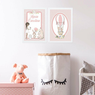 Kit de Placas Decorativas Sprink Black Girl