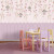 Papel De Parede Personalizado Cortina de Flores