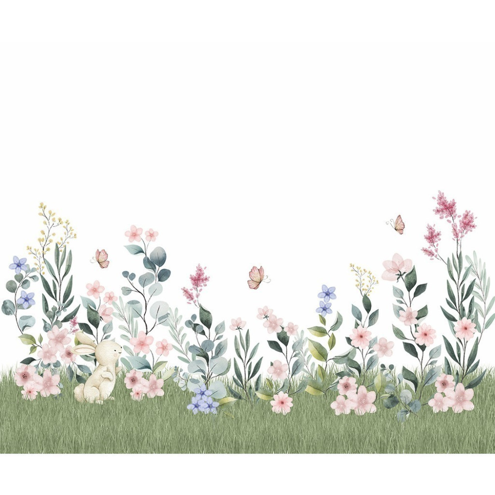 Papel De Parede Personalizado Jardim Primavera