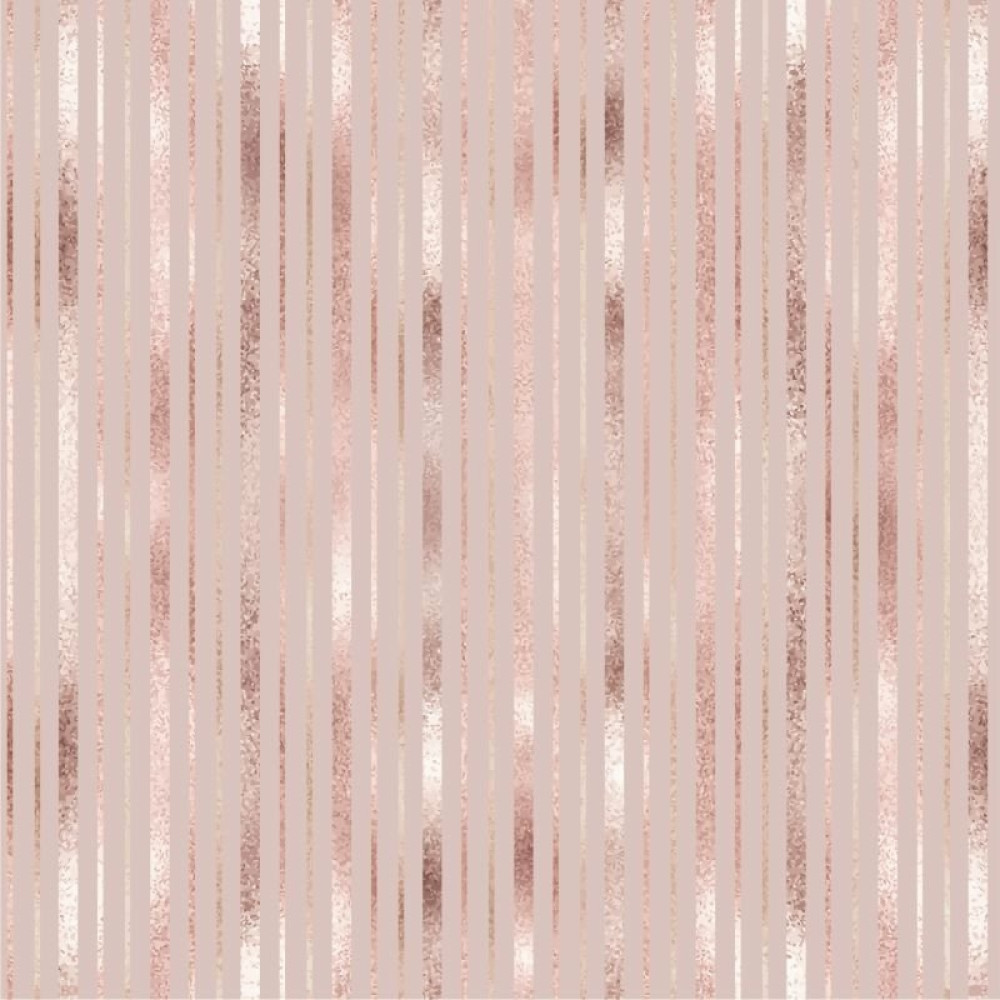 Papel de Parede Listras Rose Isis