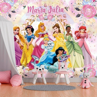 Papel De Parede Personalizado Princesas Glamorosas