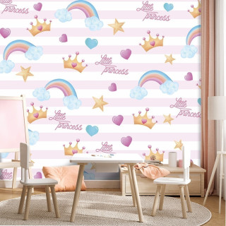 Papel De Parede Personalizado Little Princess