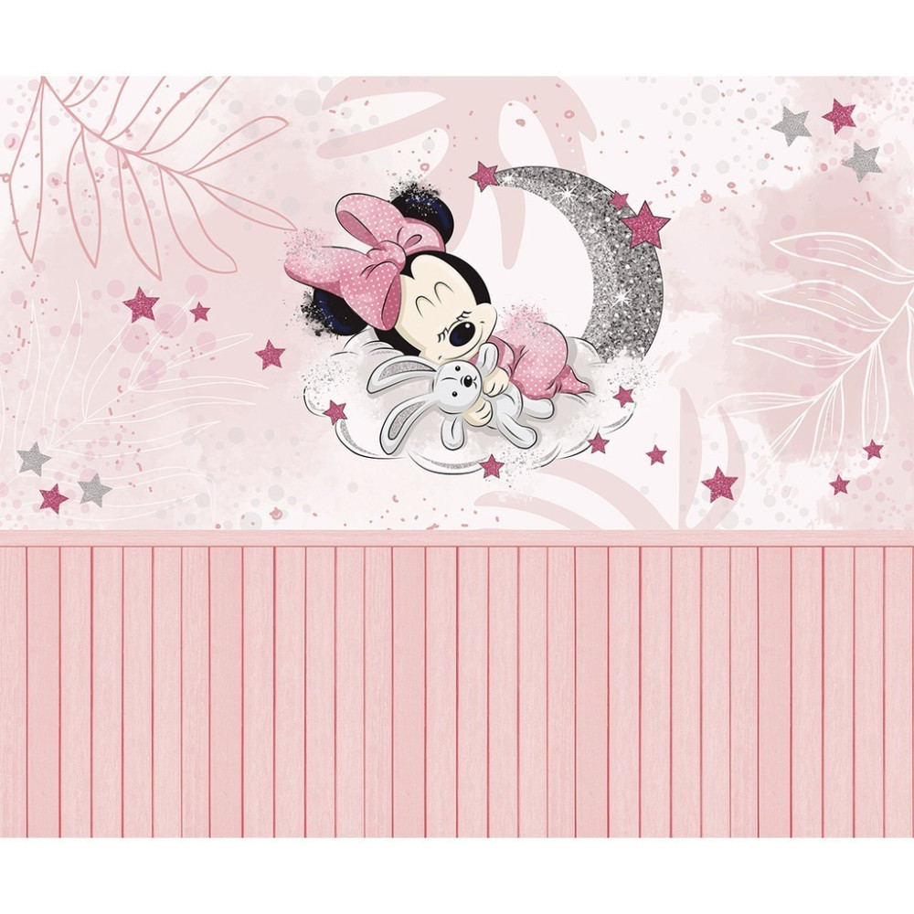 Papel De Parede Personalizado Minnie Soneca