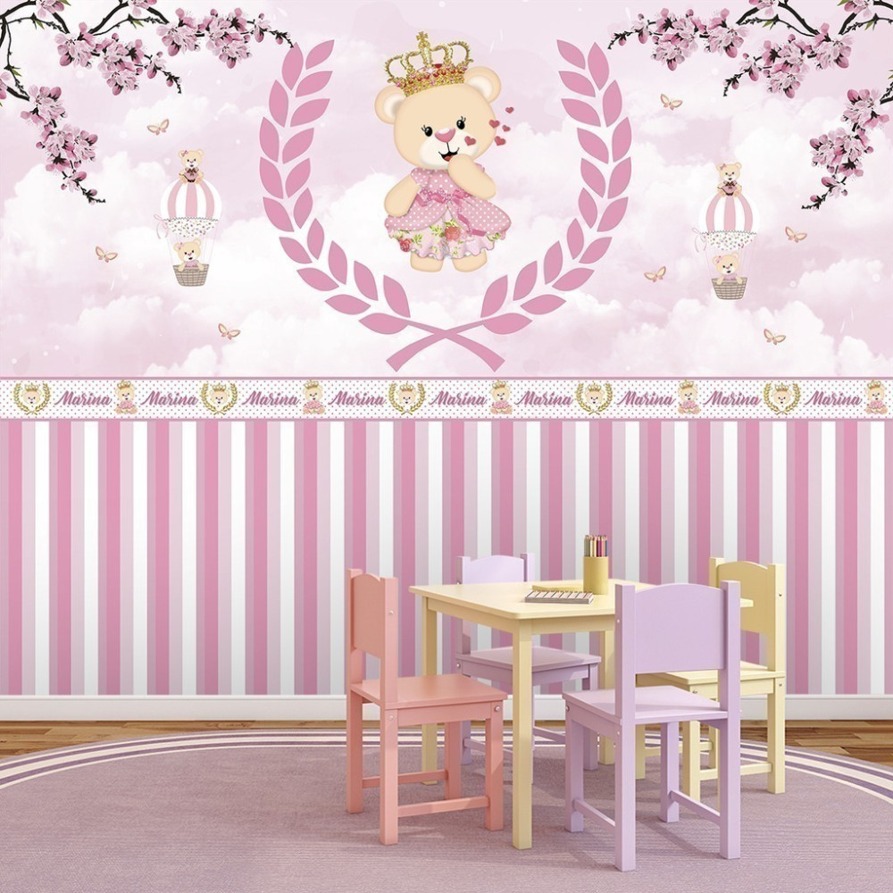 Papel De Parede Personalizado Rainha Ursinha