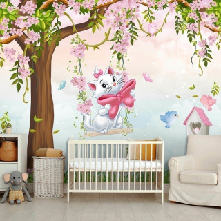 Papel De Parede Personalizado Gatinha Marie