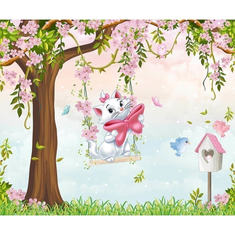 Papel De Parede Personalizado Gatinha Marie