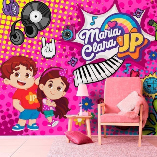 Papel De Parede Personalizado Maria Clara E JP