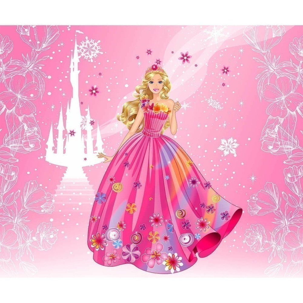 Papel De Parede Personalizado Barbie Burguesa
