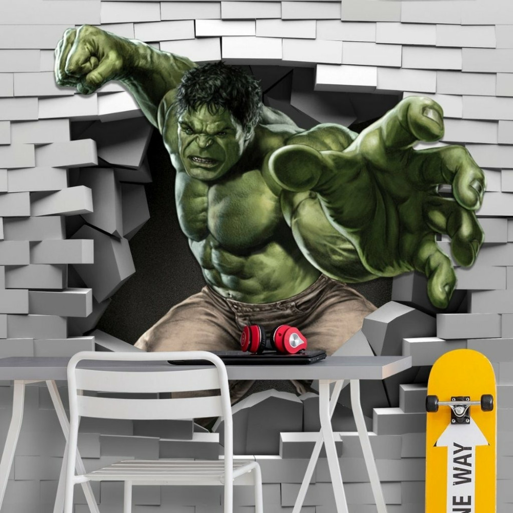Papel de Parede Personalizado Hulk Papel de Parede Personalizado Hulk