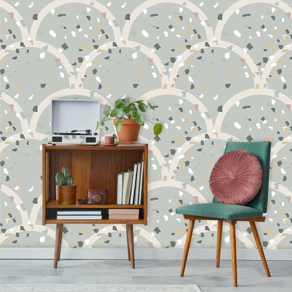 Papel De Parede Personalizado Granilite e Escamas Papel De Parede Personalizado Granilite e Escamas