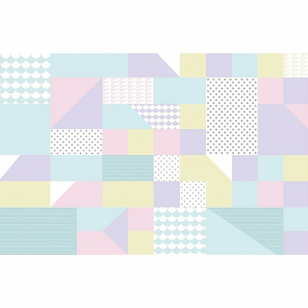 Papel De Parede Personalizado Cores e Formas Papel De Parede Personalizado Cores e Formas