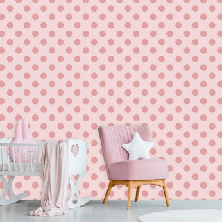 Papel De Parede Personalizado Póa Rosa