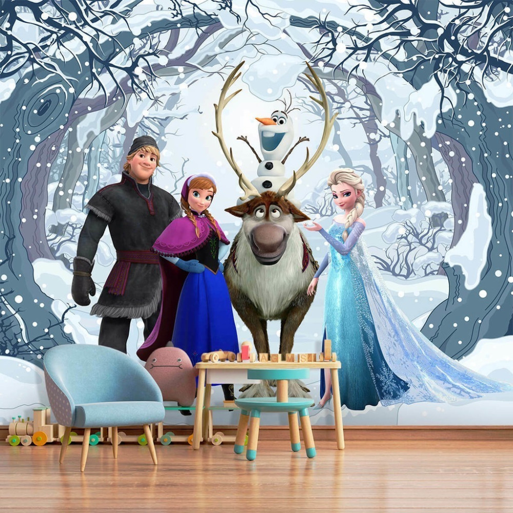 Papel De Parede Personalizado Frozen