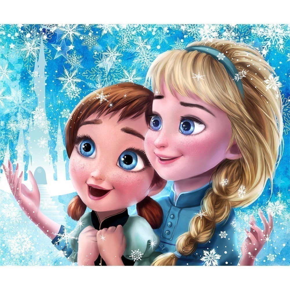 Papel De Parede Personalizado Baby Frozen