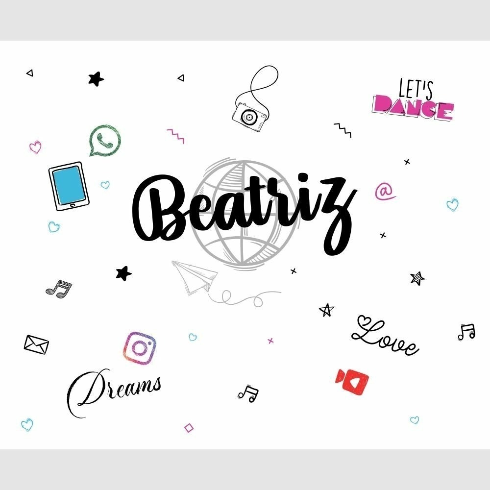 Papel de Parede Personalizado Redes Sociais