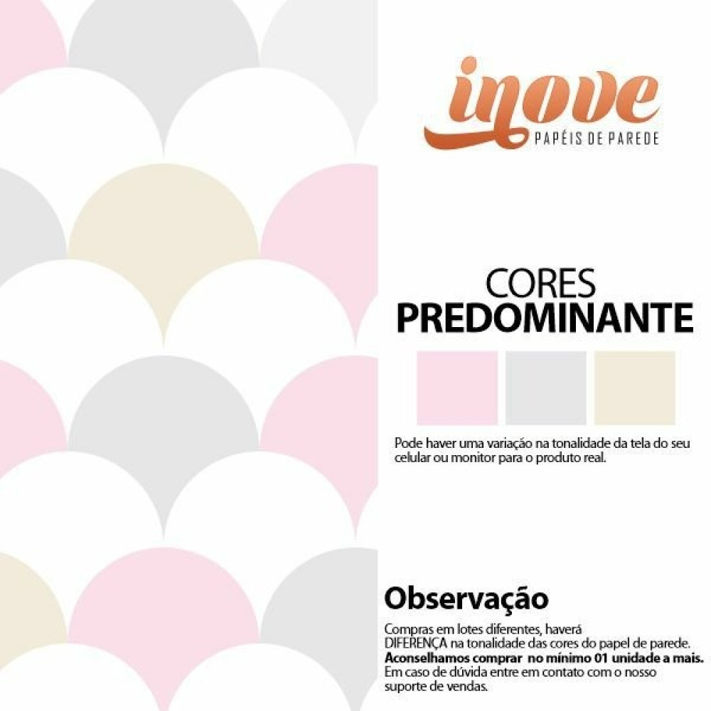 Papel de Parede Geométrico Tons de Rosa Pasteis