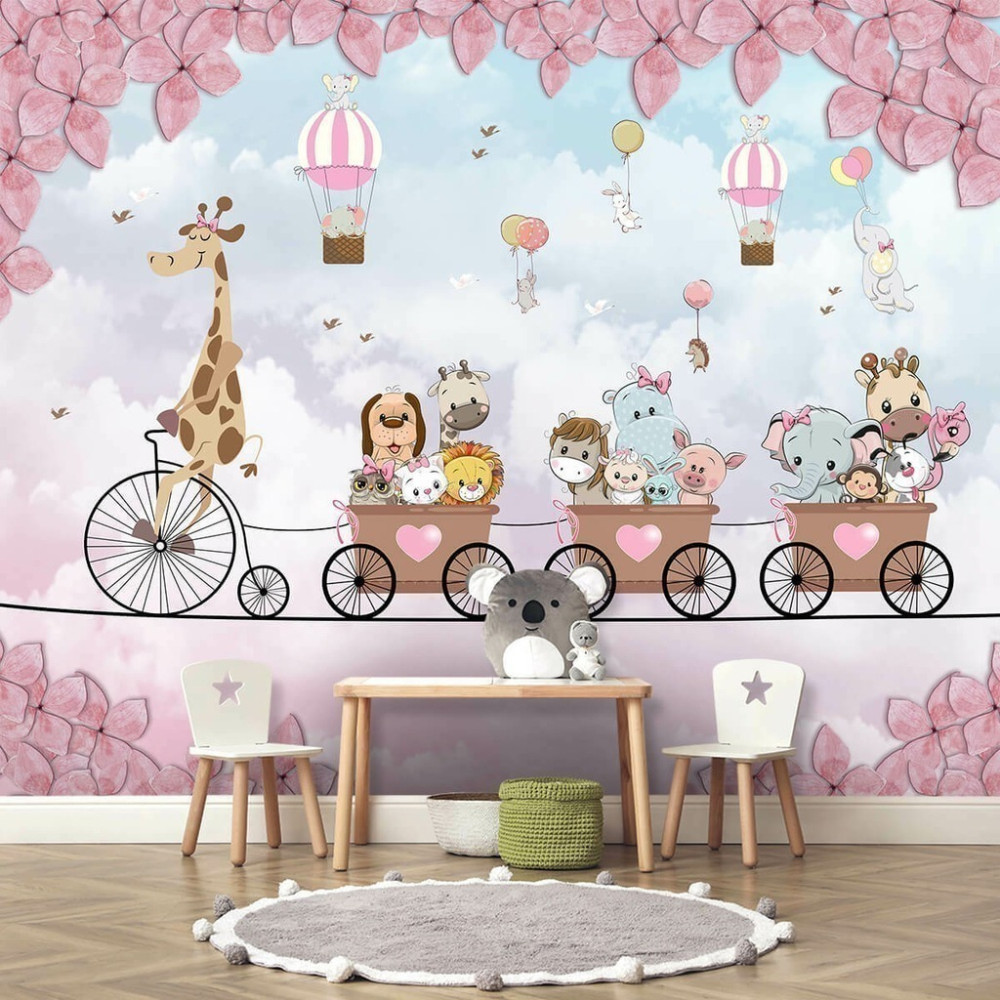 Papel De Parede Personalizado Passeio Encantado Baby Papel De Parede Personalizado Passeio Encantado Baby