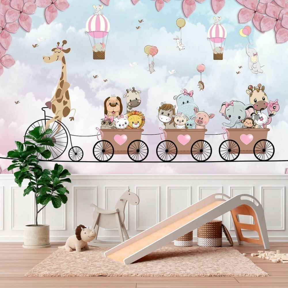 Papel De Parede Personalizado Passeio Encantado Baby Papel De Parede Personalizado Passeio Encantado Baby
