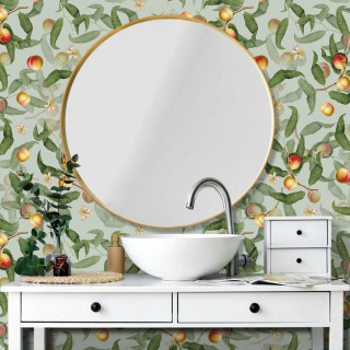 Papel de Parede Personalizado Peaches