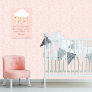 Placa Decorativa Chuvas de Benção