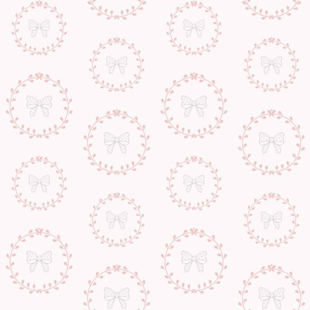 Papel de Parede Infantil Lacinhos Papel de Parede Infantil Lacinhos