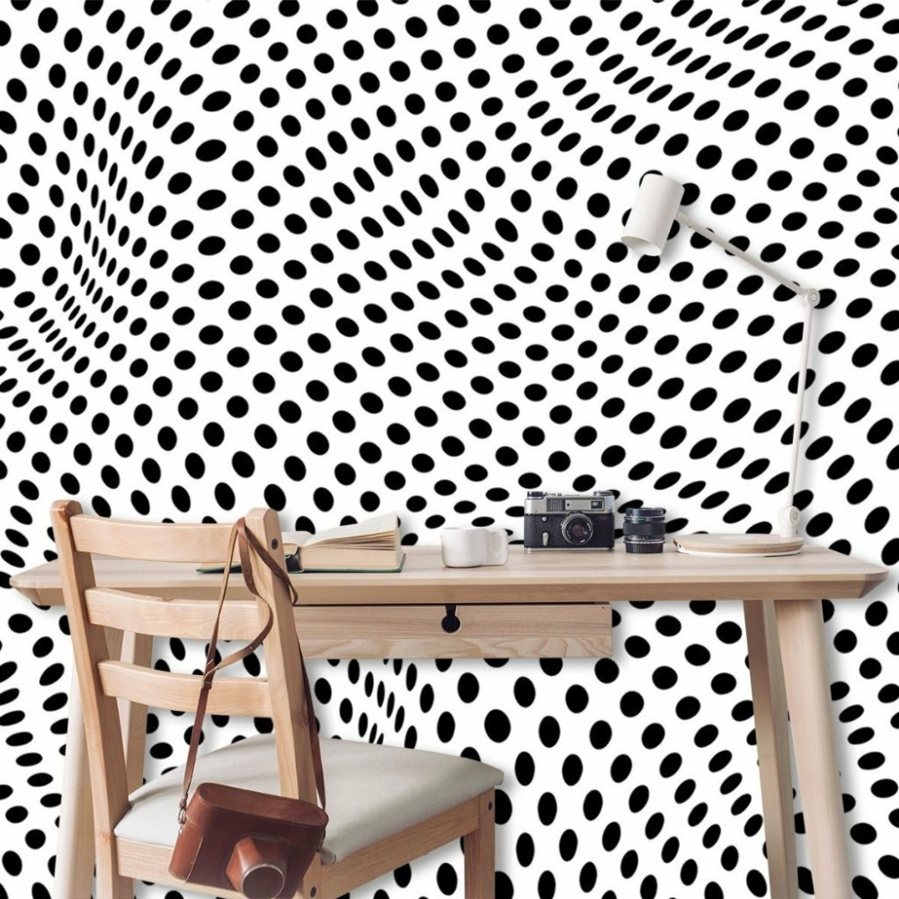 Papel de Parede Personalizado Póa Distorcido