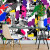Papel de Parede Personalizado Collage