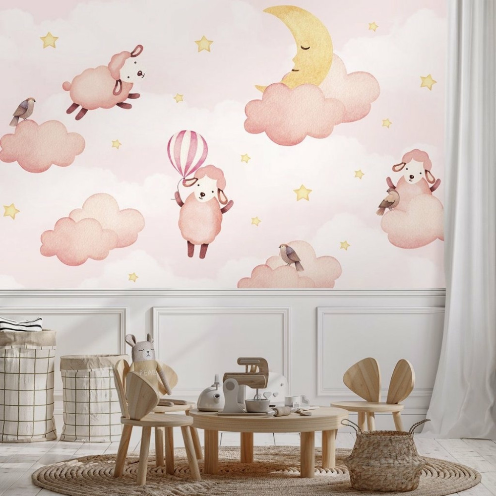 Papel de Parede Personalizado Ovelha