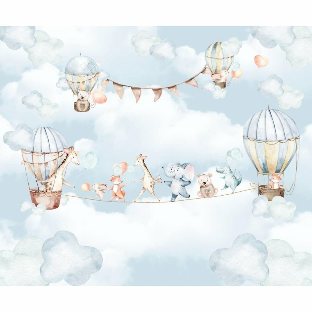 Papel de Parede Personalizado Balão Mágico