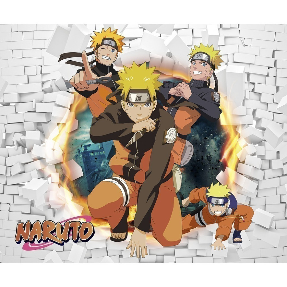 Papel De Parede Personalizado Naruto Buraco 3D Papel De Parede Personalizado Naruto Buraco 3D