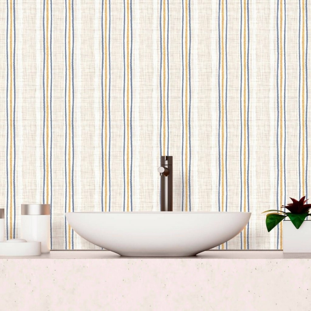 Papel de Parede Tecido Linhas Abstratas Papel de Parede Tecido Linhas Abstratas