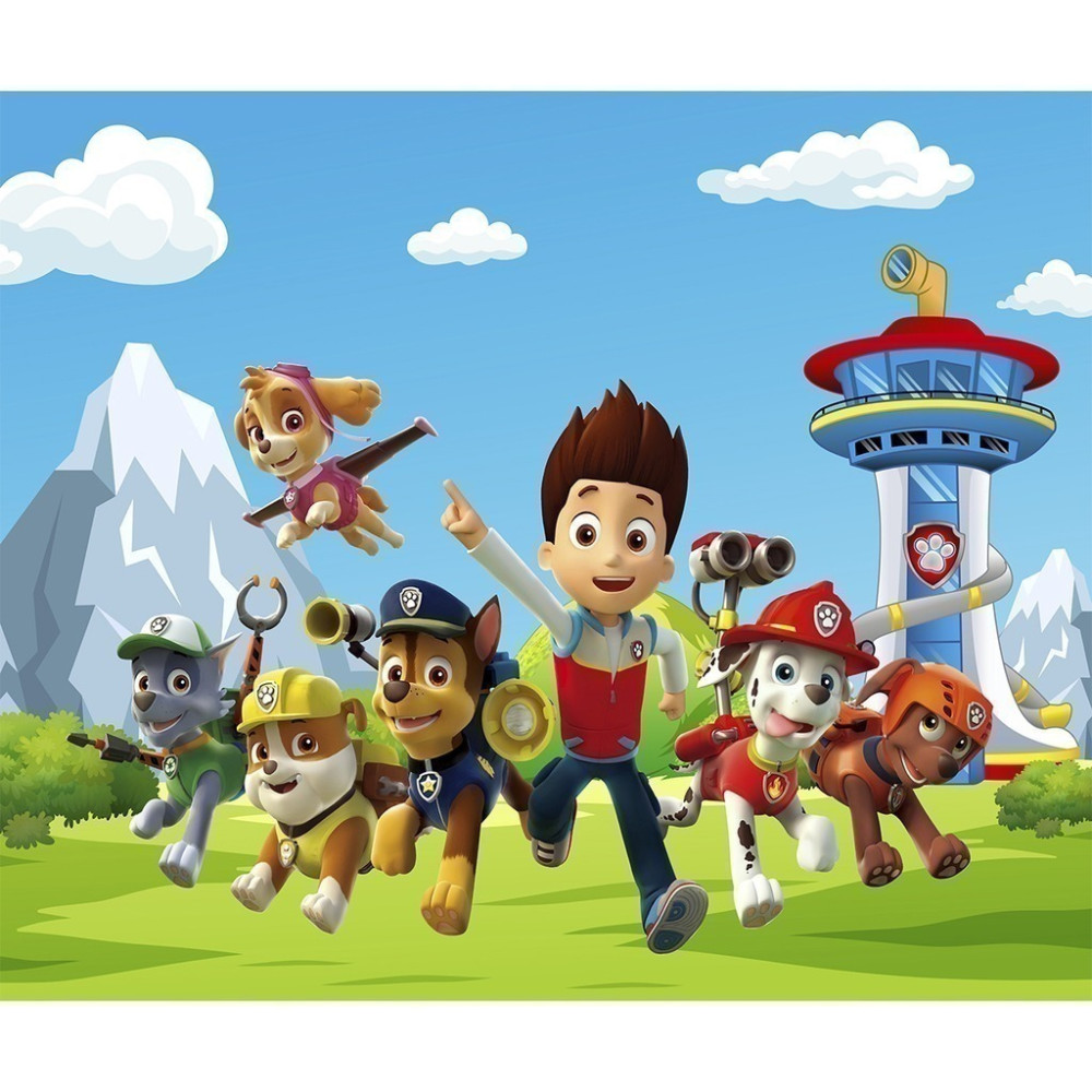 Papel De Parede Personalizado Patrulha Canina