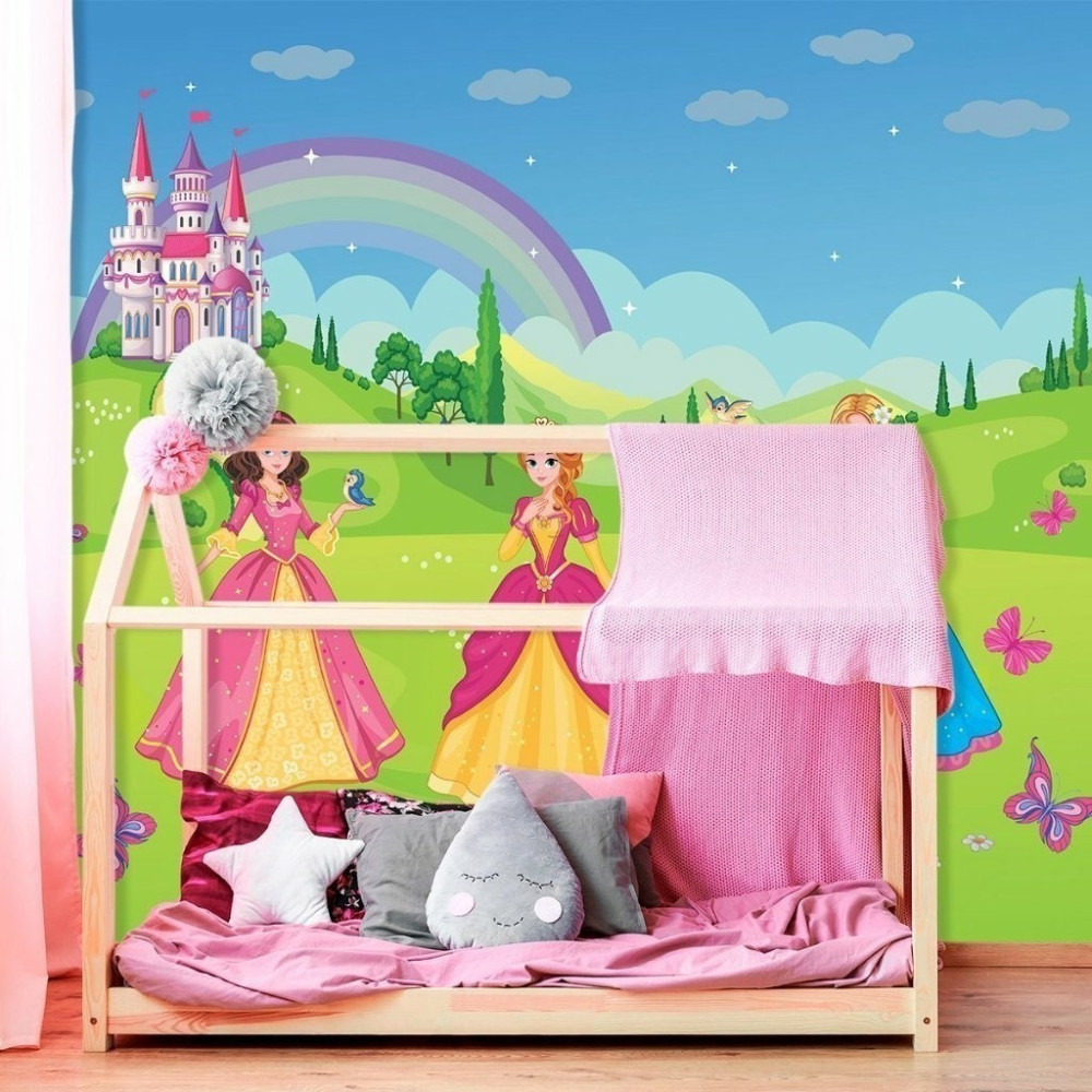 Papel de Parede Personalizado Princesa