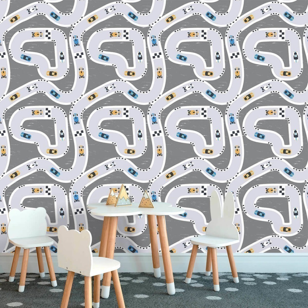 Papel De Parede Personalizado Pista De Corrida