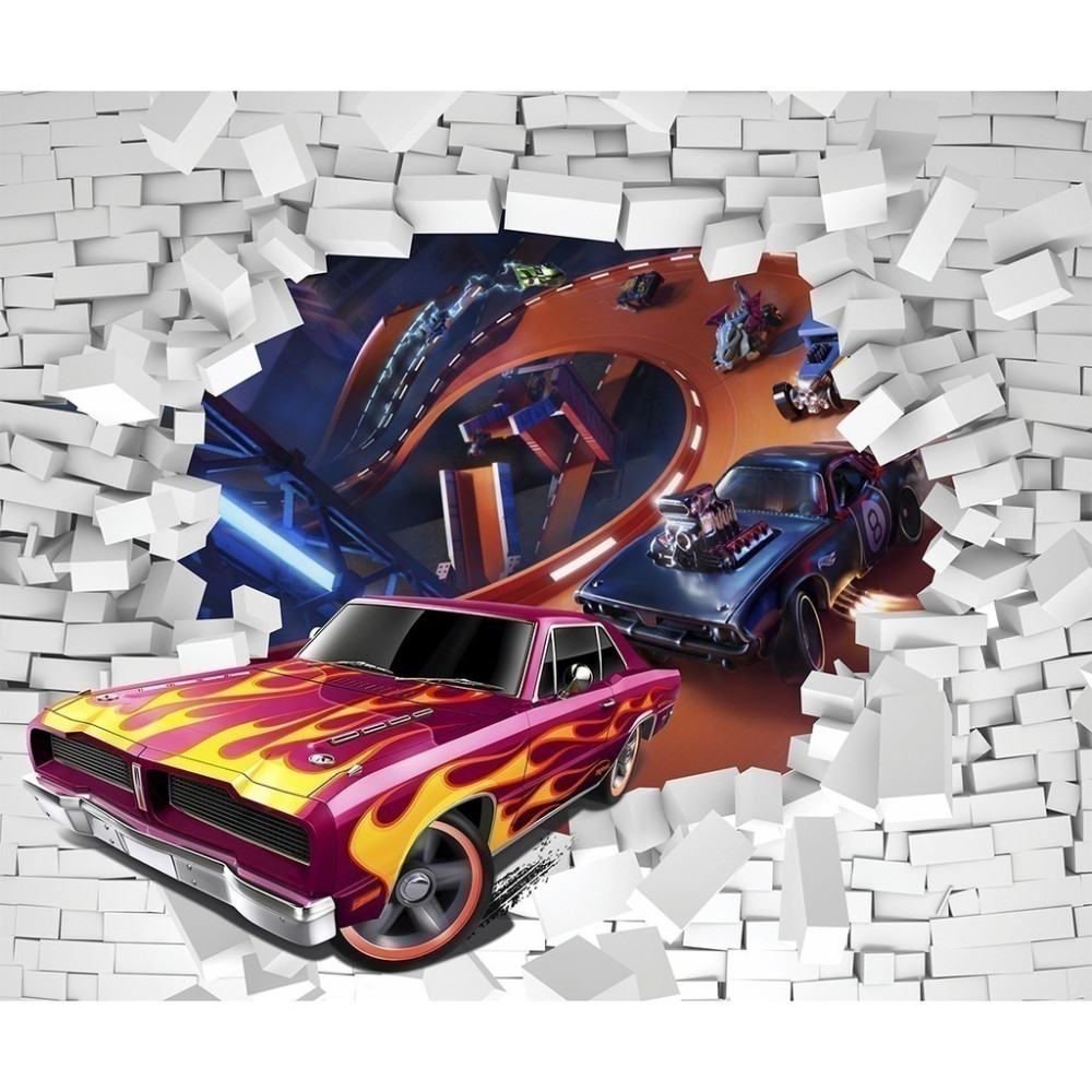 Papel De Parede Personalizado Carros de Corrida