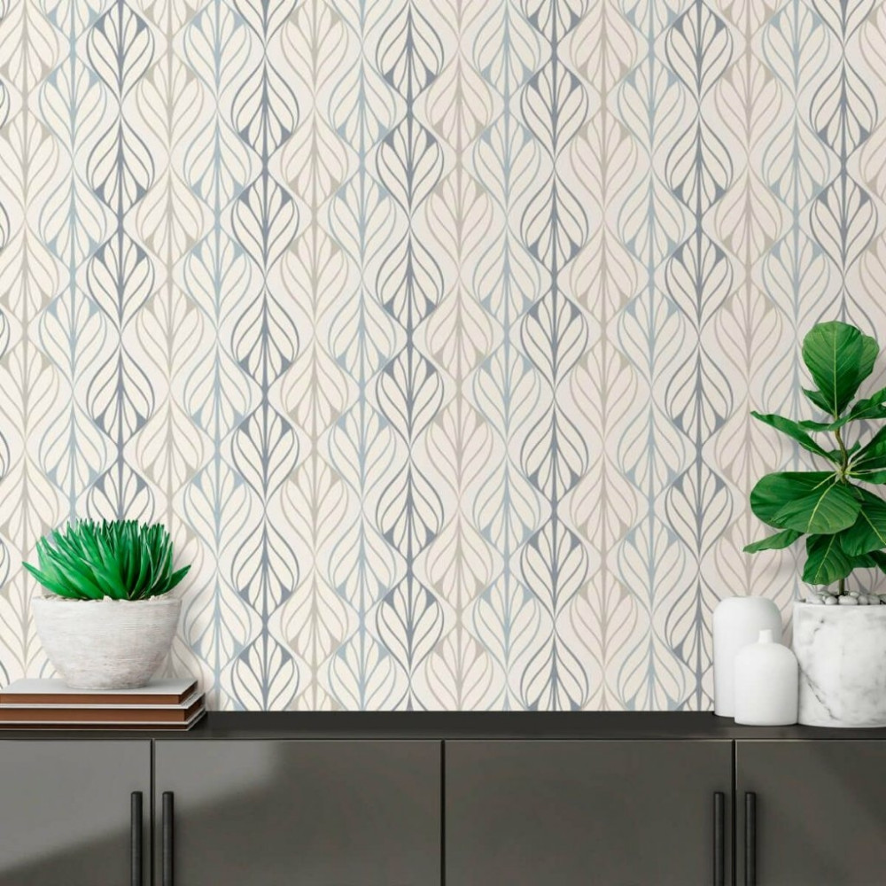 Papel de Parede Elegance Gotas Suaves